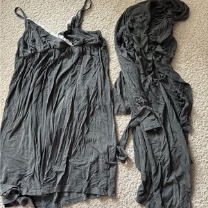 Maternity Dress and Robe